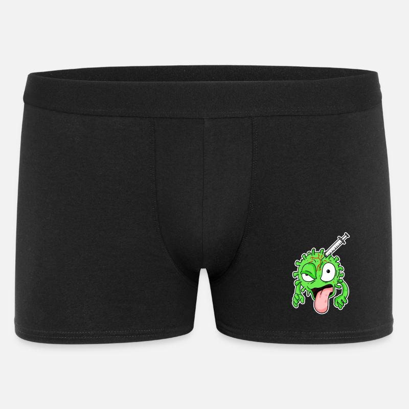 Virus vaccination - Men's Boxer Shorts - black