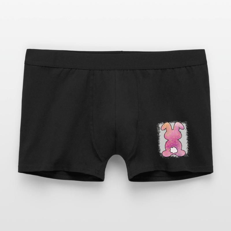 Leopard Print Bleached Easter Men's Boxer Shorts