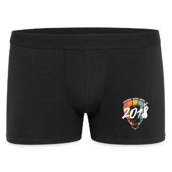 2018 Birthday Guitar Guitarist - Men's Boxer Shorts - black - Front