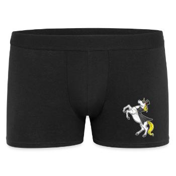 Unicorn Superhero Cloak - Men's Boxer Shorts - black - Front