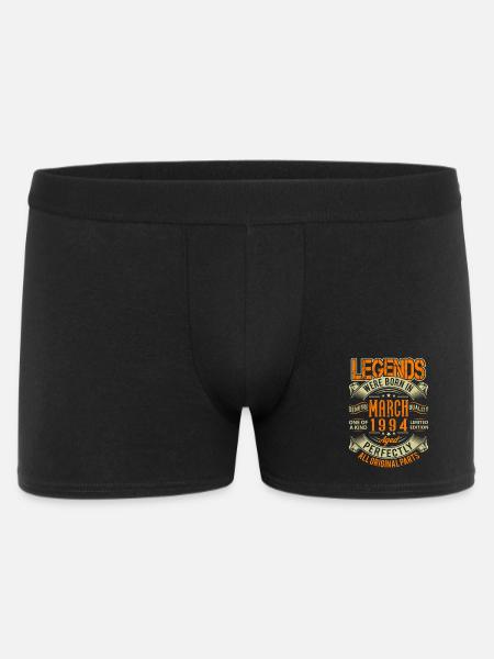 1994 March Birthday Legend - Men's Boxer Shorts - black
