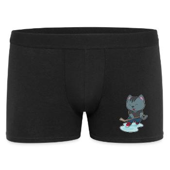Cat Hockey sur glace Bâton de hockey sur glace - Boxer Homme - noir - Devant