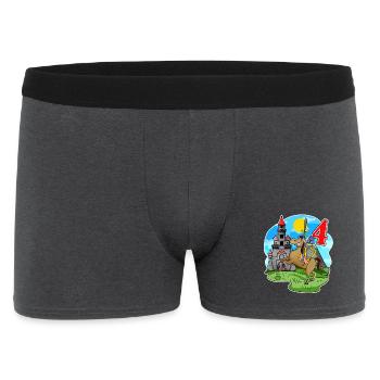 Chevalier de quatre ans - 4 ans - Boxer Homme - charbon - Devant