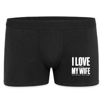 Ping-pong - Boxer Homme - noir - Devant