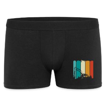 Excavatrice - Boxer Homme - noir - Devant