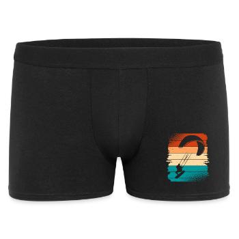 Kitesurfer Kiteboard Kitesurfing - Men's Boxer Shorts - black - Front