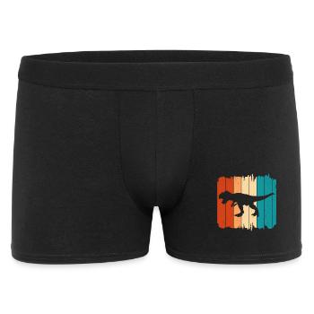T-Rex - Boxer Homme - noir - Devant