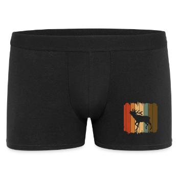 Cerf - Boxer Homme - noir - Devant