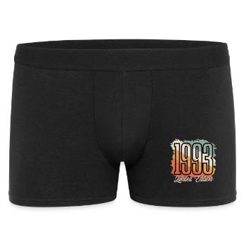 1993 Year of birth Birthday Year of construction Vintage Retro - Men's Boxer Shorts - black - Front