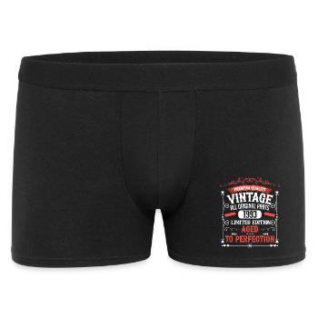 1993 Year of birth Born Birthday Vintage - Men's Boxer Shorts - black - Front