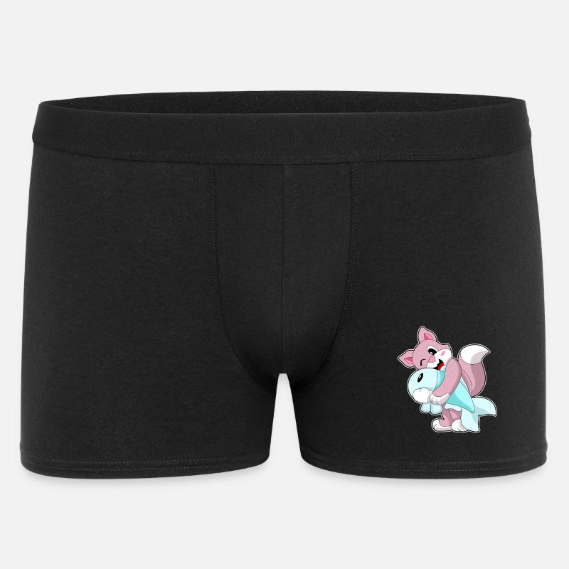 Poisson-chat - Boxer Homme - noir