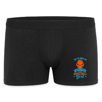 Basketball player - Men's Boxer Shorts - black - Front