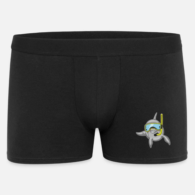 Dolphin Diver Snorkel - Boxer Homme - noir