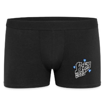 Bébé 2023 - Naissance enceinte 2023 - Bébé garçon - Boxer Homme - noir - Devant