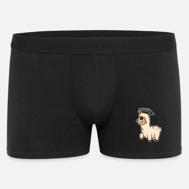 Master Degree Alpaca - Men's Boxer Shorts - black