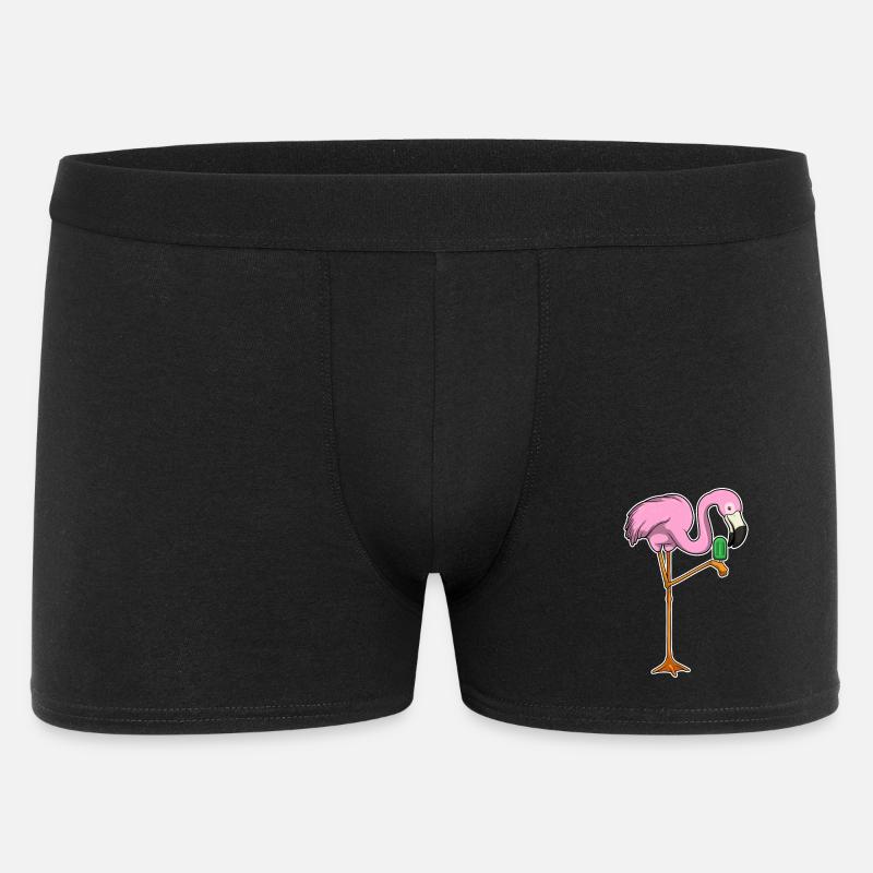 Flamingo popsicles - Men's Boxer Shorts - black