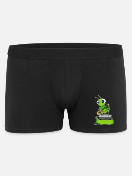 Caterpillar Musician Guitar Music - Men's Boxer Shorts - black
