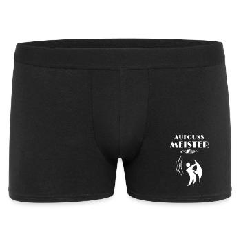Aufguss Meister Sauna - Männer Boxer Shorts - Schwarz - Vorne