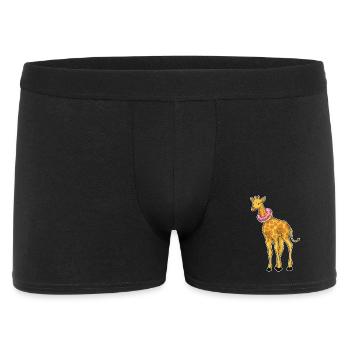 Giraffe Donut - Men's Boxer Shorts - black - Front