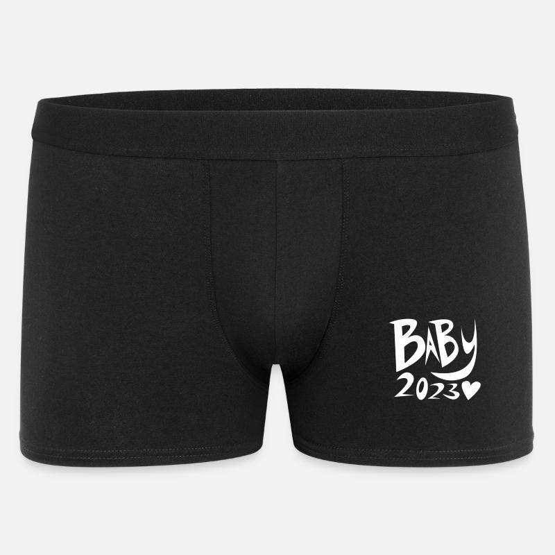 Bébé 2023 - Naissance enceinte - Boxer Homme - noir