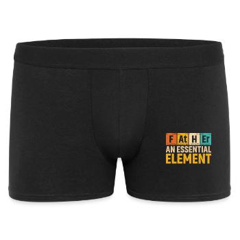 Father An Essential Element Period Fathers Day - Men's Boxer Shorts - black - Front