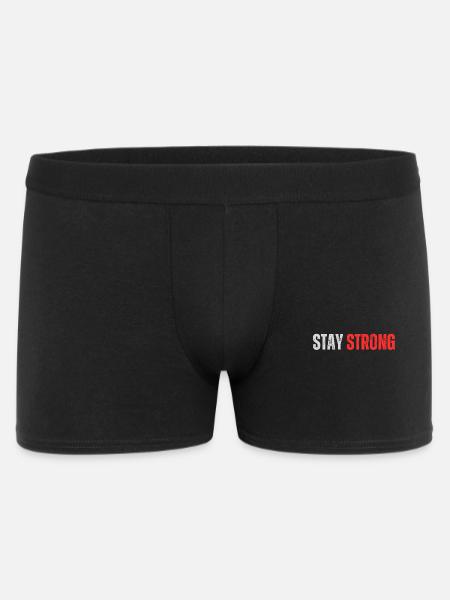 Stay Strong citation inspirante citation motivante - Boxer Homme - noir