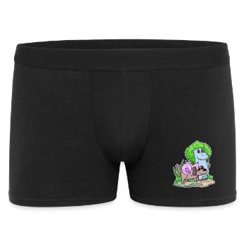 Animaux mignons - Boxer Homme - noir - Devant