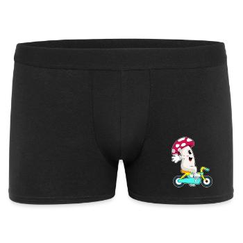 Pilz Bicycle - Men's Boxer Shorts - black - Front