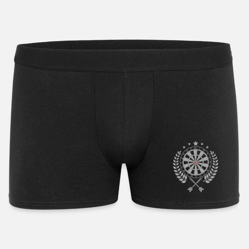 Darts - Darts Lover Apparel - Männer Boxer Shorts - Schwarz