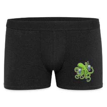 Thé Bulle Pieuvre - Boxer Homme - noir - Devant