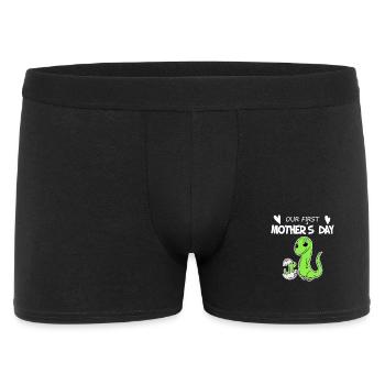 Mother's Day - First Mother's Day Gift - Men's Boxer Shorts - black - Front