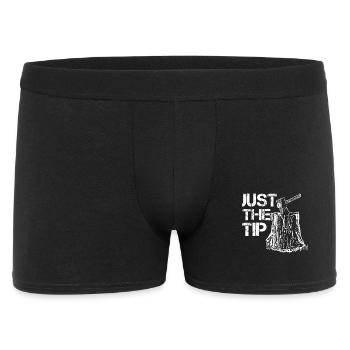 Ax Throwing Just The Tip Ax Whisperer Vintage - Men's Boxer Shorts - black - Front