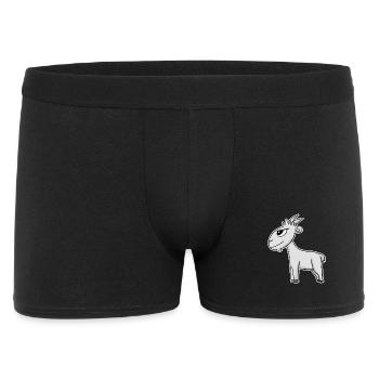Chèvre - Boxer Homme - noir - Devant