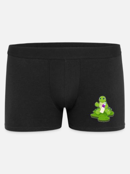Turtle Baby Bottle Milk - Men's Boxer Shorts - black