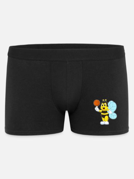 Bee Basketball Player Basketball - Men's Boxer Shorts - black