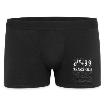 38th birthday 38 years old Euler Identity math - Men's Boxer Shorts - black - Front