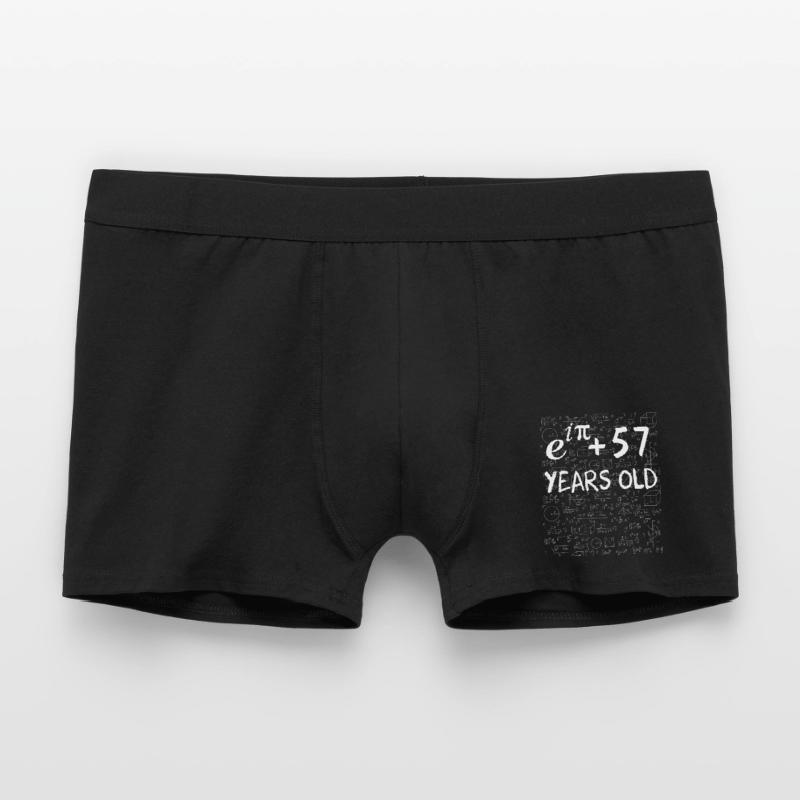 56th Birthday 56 Years Euler Identity Math Gift Men's Boxer Shorts
