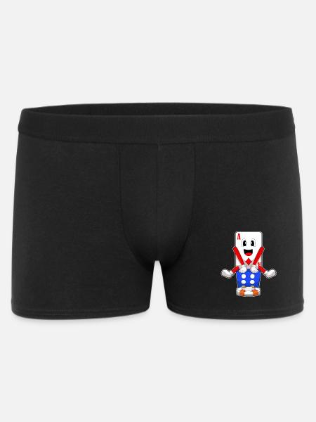 Poker Poker Chips Poker Cards - Men's Boxer Shorts - black