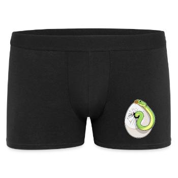 Snake Baby Pacifier - Men's Boxer Shorts - black - Front