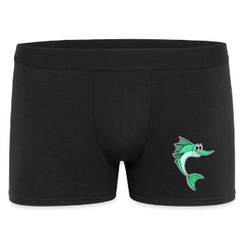 Cute swordfish - Men's Boxer Shorts - black - Front