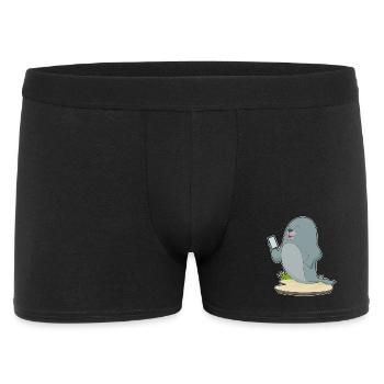 Seal Smartphone - Boxer Homme - noir - Devant
