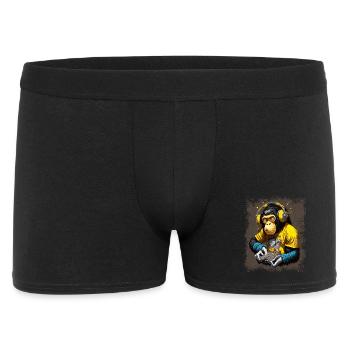 DJ Monkey - Boxer Homme - noir - Devant