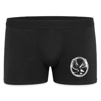 Forte silhouette d’aigle - Boxer Homme - noir - Devant