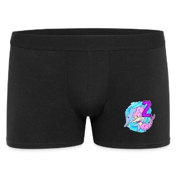 Fille - 2ème Anniversaire Sirène - Fille Deux - Boxer Homme - noir - Devant