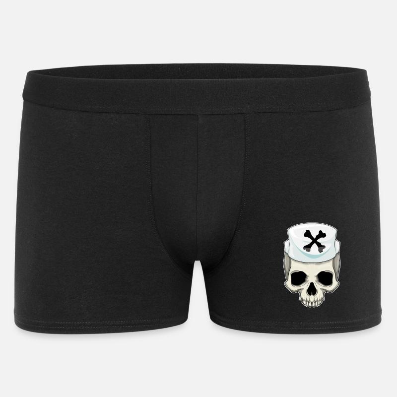Infirmière crânienne - Boxer Homme - noir