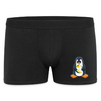 Joueur de volley-ball des Penguins Volley-ball - Boxer Homme - noir - Devant