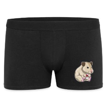 Hamster Gamer Contrôleur - Boxer Homme - noir - Devant