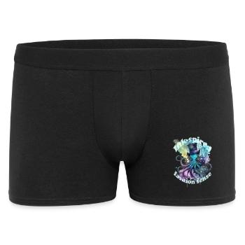 Sens de la mode Octophus avec chapeau haut de forme - Boxer Homme - noir - Devant