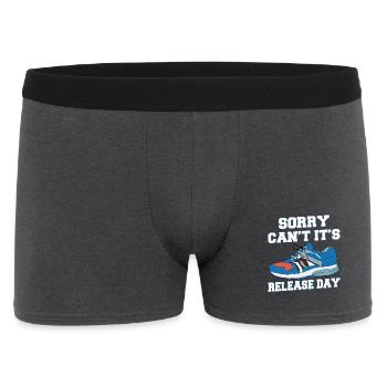 Sneakerhead Collector - Men's Boxer Shorts - charcoal grey - Front