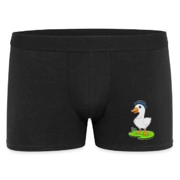 Duck Hat - Men's Boxer Shorts - black - Front